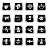 Supergloss Black Icons - Pirates N2