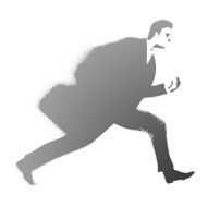 Stencil people figure