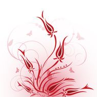 Vector floral background N68
