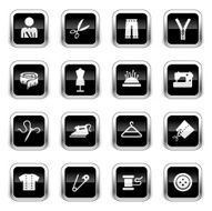 Supergloss Black Icons - Tailor