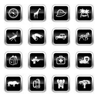 Supergloss Black Icons - Safari