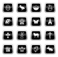 Supergloss Black Icons - Easter