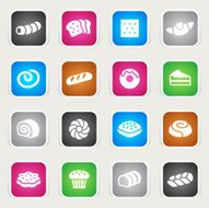 Multicolor Icons - Pastry