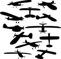 Airplane Silhouette N22