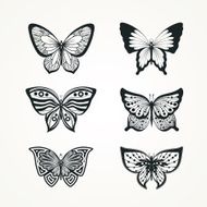 Set of butterflies N7
