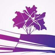 Stylized tree N12