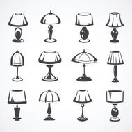 Set of table lamps
