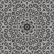 Seamless abstract outline pattern N4