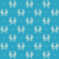 Blue seamless pattern N14