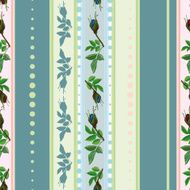 seamless pattern of red and blue roses