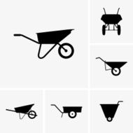 Wheelbarrow cart