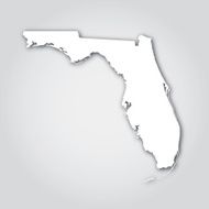 Florida Silhouette White