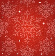 Merry Christmas snowflakes seamless pattern background