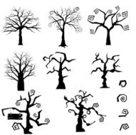 Gothic Trees Set