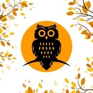 Vector Halloween Owl N3