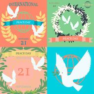 Vintage posters for the International Day of Peace N2