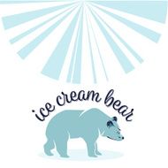 Ice cream bear