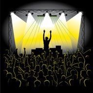 Live party illustration