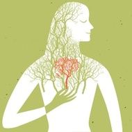 Human and nature ecological illustration N2