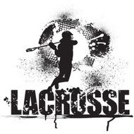 Lacrosse Grunge Graphic - Male