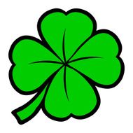 St Patricks Day Shamrock Clover Leaf N14