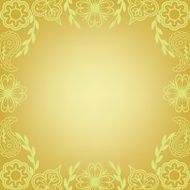 floral frame N236