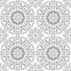 Abstract pattern contours N3