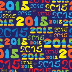 New Year seamless pattern N3