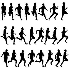 Runners on sprint men N5