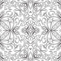Abstract pattern contours N4