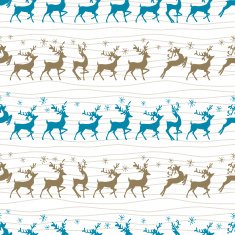 Cute Reindeer Seamless pattern