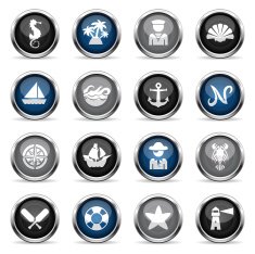 Supergloss Icons - Nautical