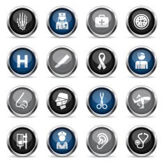 Supergloss Icons - Hospital