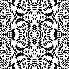 Abstract seamless floral background N27
