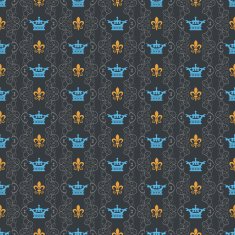 Damask seamless pattern N346