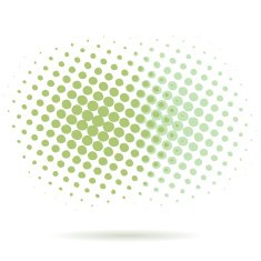 Spotted green pattern backgrounds vector illustration