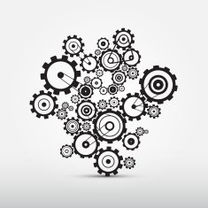 Vector Cogs - Gears Illustration