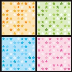 Stars seamless pattern N15