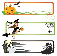 Halloween banners N13