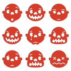 Emotions of Monkey Redskull N2