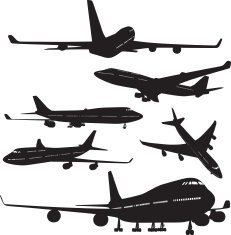 Airplane Silhouette N20