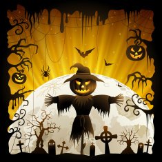 Halloween Scarecrow N3