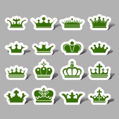 Crown interface icons