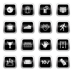 Supergloss Black Icons - Bowling