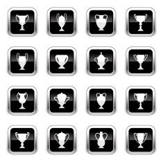 Supergloss Black Icons - Trophies
