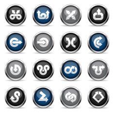 Supergloss Icons - Arrows