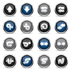 Supergloss Icons - Arrows N2