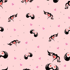 Seamless texture of heart N2