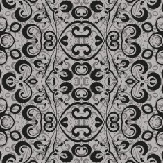 Seamless abstract outline pattern N5