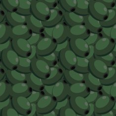 Seamless texture with olives